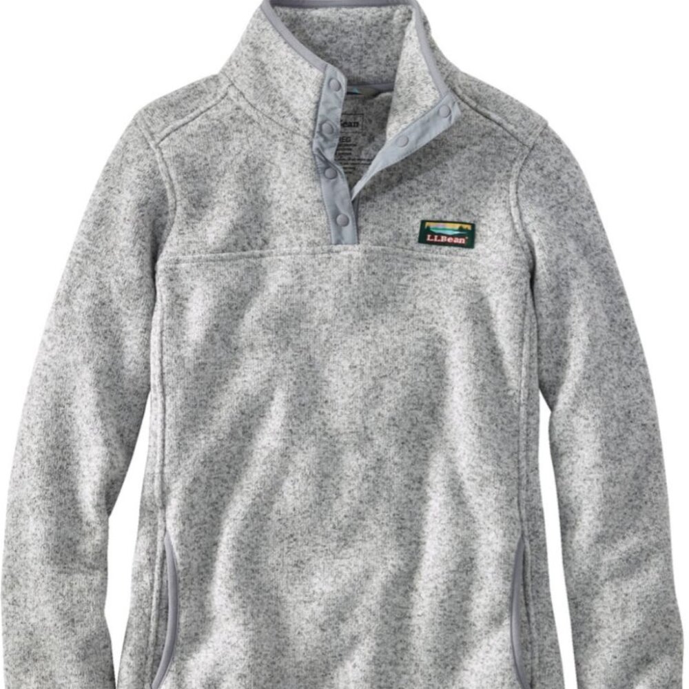 LL Bean Sweater Fleece Pullover